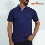 Mens Polo T shirt Navy Blue